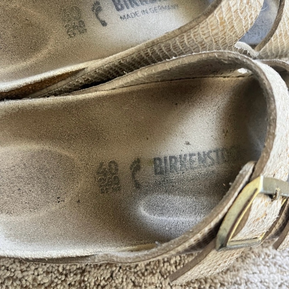Birkenstock Arizona Shiny Python Sandal - image 3